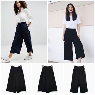 กางเกงกระโปรง คูลอต กางเกงขาบาน กางเกงเอวสูง กางเกงแบรนด์ญี่ปุ่น (Culottes) มือสองคัดเกรดเอ