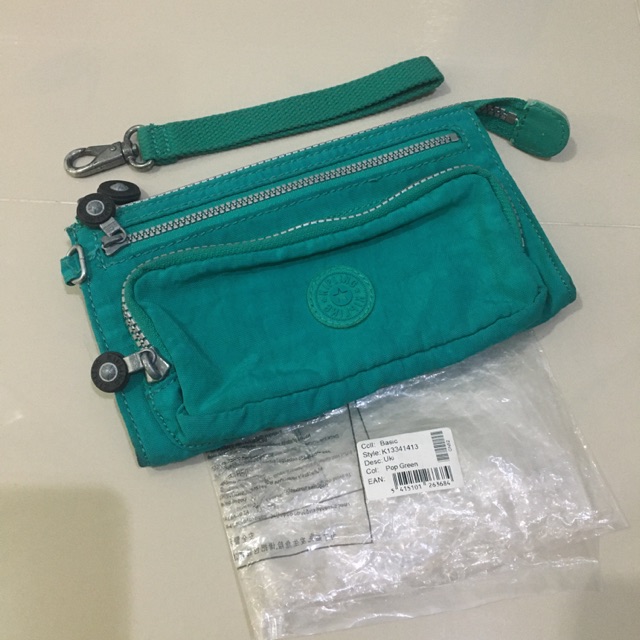 Kipling Uki สีเขียวเหนี่ยวทรัพย์ หายากๆๆ ของแท้💯