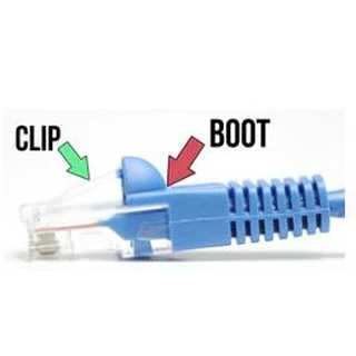 Plug (ปลอกหุ้มหัวแลน) G-LINK รุ่น GL-387 Boots RJ45 CAT5 (50/Pack) *คุณภาพดี* มี น้ำเงิน แดง เหลือง ดำ ขาว เทา- 1 ปี