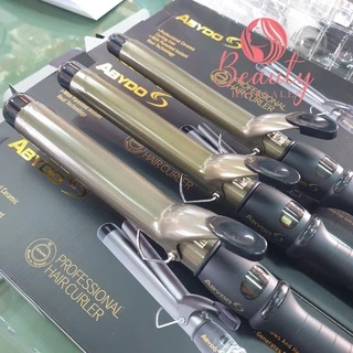 เครื่องม้วนผม ABYDOS อาบิดอส แกนม้วนผม 25,28,32,38mm. ที่ม้วนผม ม้วนลอน ไฟฟ้า