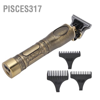 Pisces317 เครื่องตัดปัตตาเลี่ยนไฟฟ้า สีบรอนซ์ สําหรับใช้ในครัวเรือน Sh‐2588A