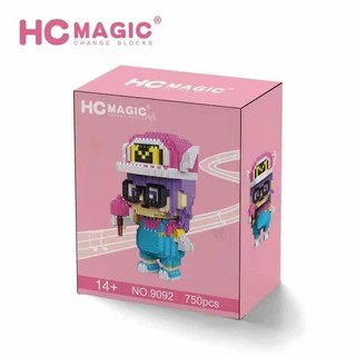 Mega Toys Arale อาราเล่ 9092 - ดร.สลัมป์ size Jumbo (750ชิ้น) - HC magic นาโนบล็อก ตัวต่อ Nanoblock Jumbo