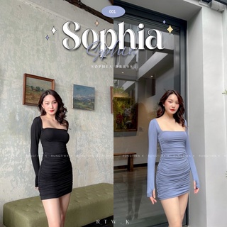🥨 Sophia dress - เดรสเข้ารูป ตัดเย็บเทคนิคเลเยอร์ทั้งชุด เดรสออกงาน เดรสออกงาน เดรสวันเกิด เดรสไปงานเเต่ง RTW
