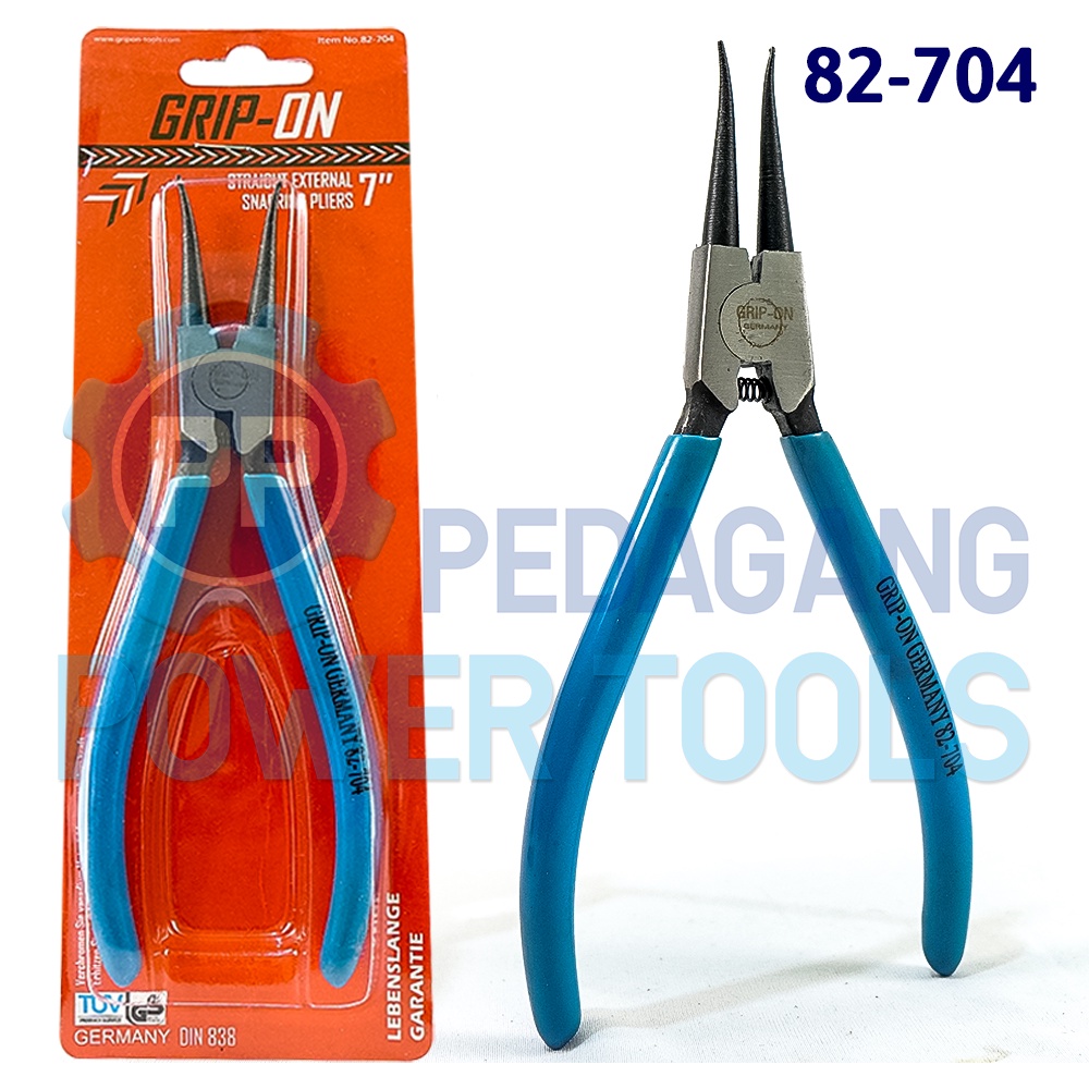 SPI 7 INCH STRAIGHT OPEN SNAPRING PLIERS ด้ามจับบน 82-704