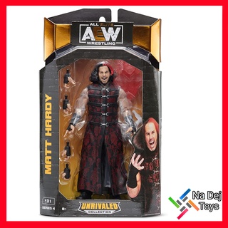 Jazwares AEW Unrivaled Collection Matt Hardy 6"Figure มวยปล้ำ อันไรวัล คอเลคชั่น แมตต์ ฮาร์ดี้ ขนาด 6 นิ้ว ฟิกเกอร์