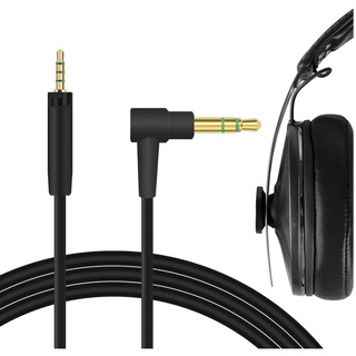 Geekria สายเคเบิลหูฟัง 1.2 ม. แบบเปลี่ยน สําหรับหูฟัง Sennheiser Momentum 3 Momentum 2.0 2.5 มม. Aux