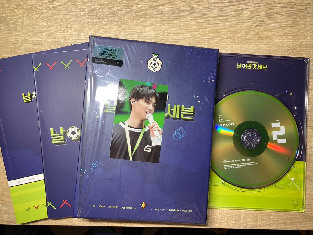 送料関税無料 GOT7 5th FAN Meeting DVD 날아라 갓세븐 本・音楽