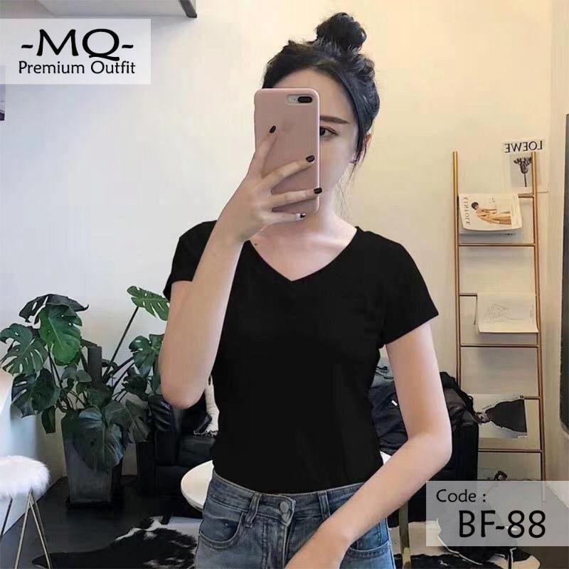 เสื้อเชิ้ต VIE_ Vie NECK สําหรับผู้หญิง วัสดุผ้าฝ้าย แบบหนา และนุ่ม