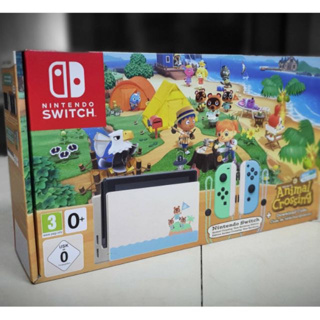 แถมเกมส์ในเครื่อง​ #Nintendo Switch #Animal Crossing: New Horizons Limited Edition ประกันร้าน เครื่องโซน​ EU