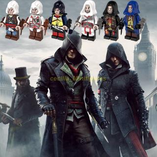 ชุดตัวต่อฟิกเกอร์ เกมโรงรถ Assassins Creed เข้ากันได้กับ Leging Minifigures ของเล่นสําหรับเด็ก ของขวัญวันเกิด