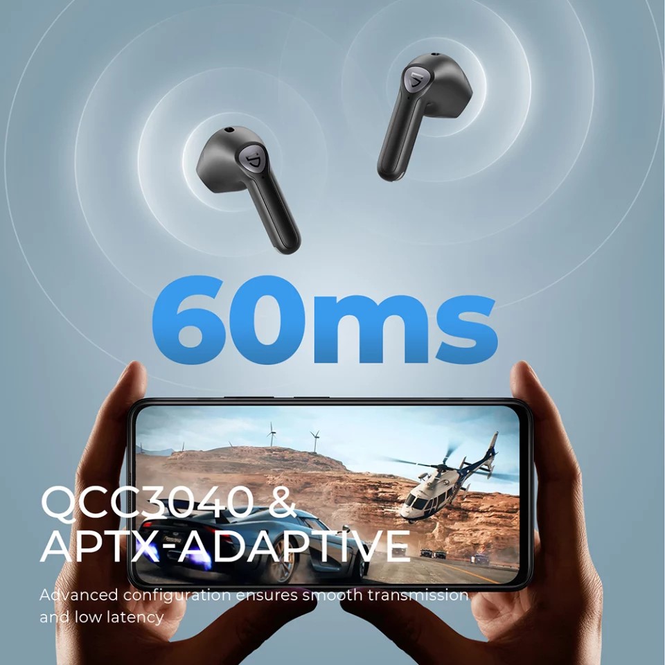 Soundpeats Air3 Bluetooth 5.2 หูฟังบลูทูธ AIR 3 True Wireless TWS Earphone Gaming หูฟังไร้สาย #4