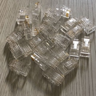 RJ45 CAT5E หัวแลน หัวแลนตัวผู้ 1แพคมี 1000 หัว