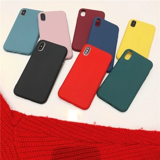 8 colors Candy Matte Color Case เคส xiaomi mi A1 A2 A3 mi 10T LITE mi10 pro Soft TPU Back phone Cover เคสโทรศัพท์กันกระแทก