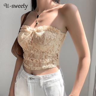 U - Sweety เสื้อลําลองแฟชั่นสําหรับสตรีเซ็กซี่แขนยาวเปิดไหล่สีพื้นทรงสลิมฟิต