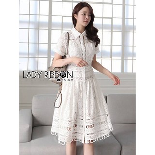 Lace Shirt Dress