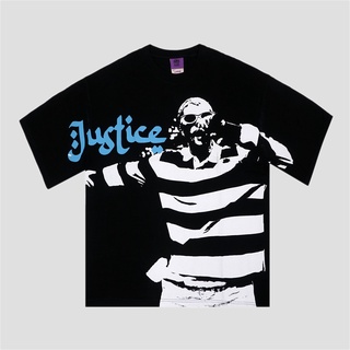 เสื้อยืด ขนาดใหญ่ พิมพ์ลาย Justice Justin Bieber