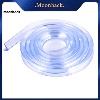 &lt;moonback&gt; 1 เมตร เด็กทารก ป้องกันโต๊ะ เฟอร์นิเจอร์ มุมขอบ ซิลิโคน แถบกันชน