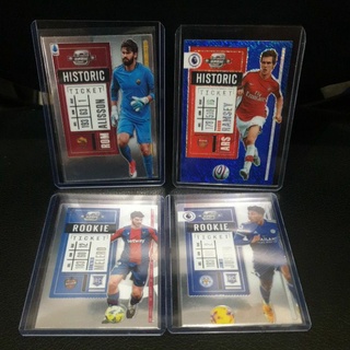 การ์ดสะสมฟุตบอล Panini Rookie tickect / History ticket