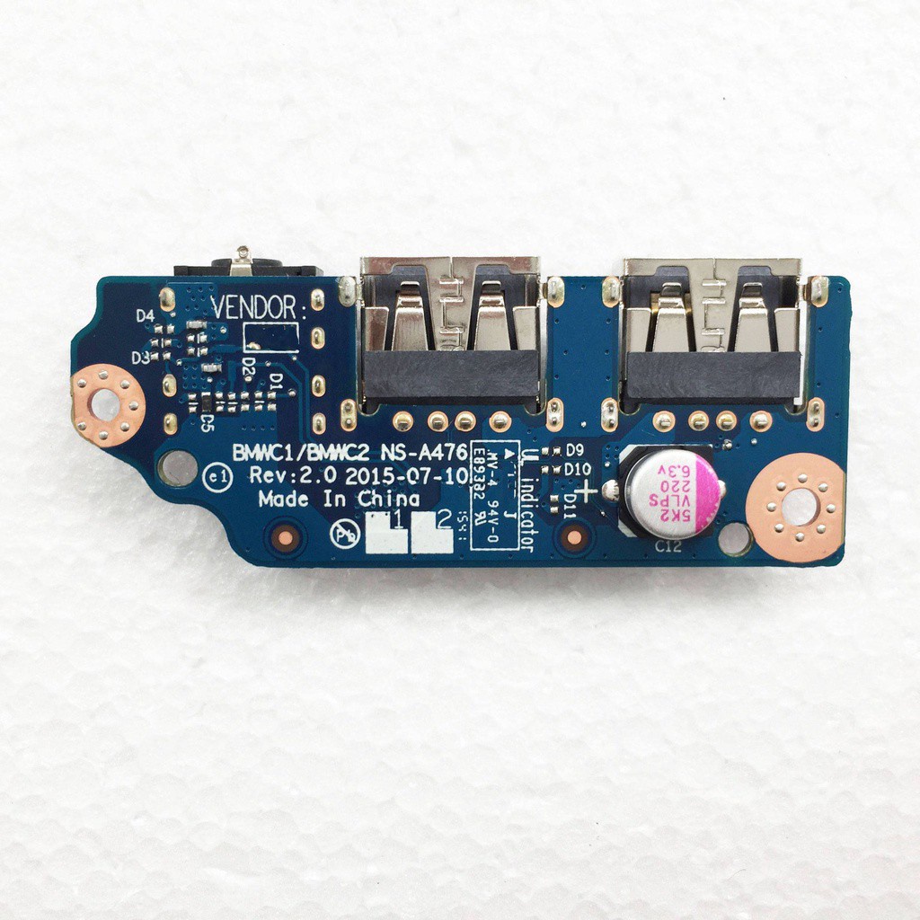 สําหรับ Lenovo IdeaPad 300 300-15 300-15IBR 300-14 300-114IBR NS-A476 Usb Audio Board