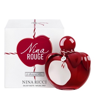 ของแท้!!! Nina Ricci Nina Rouge EDT for women 50ml &amp; 80ml ป้ายไทย เบิกห้าง (พร้อมส่งค่ะ)