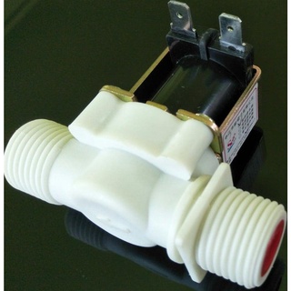 โซลินอยด์วาล์วน้ำ วาล์วควบคุมระดับน้ำไฟฟ้า 24 โวลท์ ขนาด 4 หุน Electric Solenoid Valve Magnetic Water 1/2 24 V.