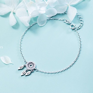 MeeningBrand ❥ สร้อยข้อมือเงิน DREAM CATCHER DIAMOND [01-0057]