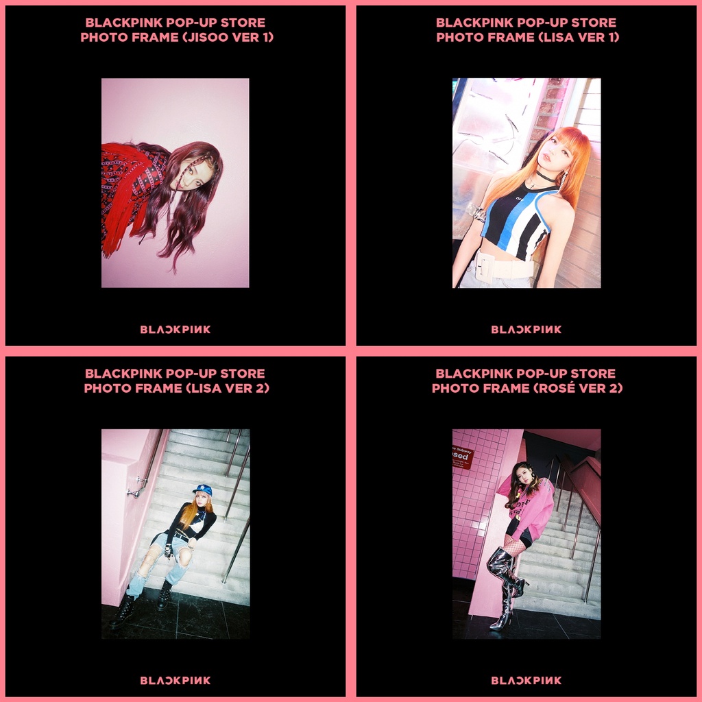 BLACKPINK ROSÉ POP UP STORE PHOTO FRAME