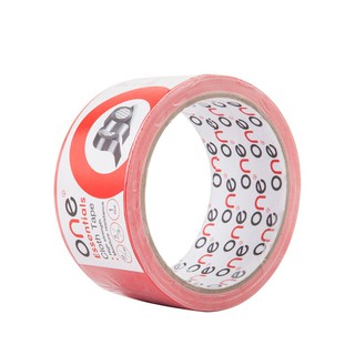 เทปผ้า (48 มม. x 9 หลา) สีแดง ONE Cloth Tape (48 mm. X 9 yds) Red ONE