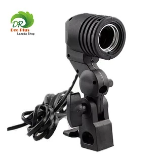 Photography Light Lamp Bulb Single Holder E27Socket Flash Bracket การถ่ายภาพรูปโคมไฟหลอดไฟE27ซ็อกเก็ตเดียวถือแฟลชประเภท
