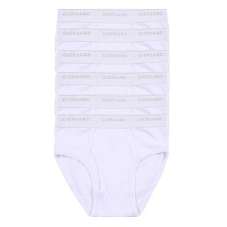 GIORDANO กางเกงในชาย - Mens Cotton Briefs(6pcs.) 01177014