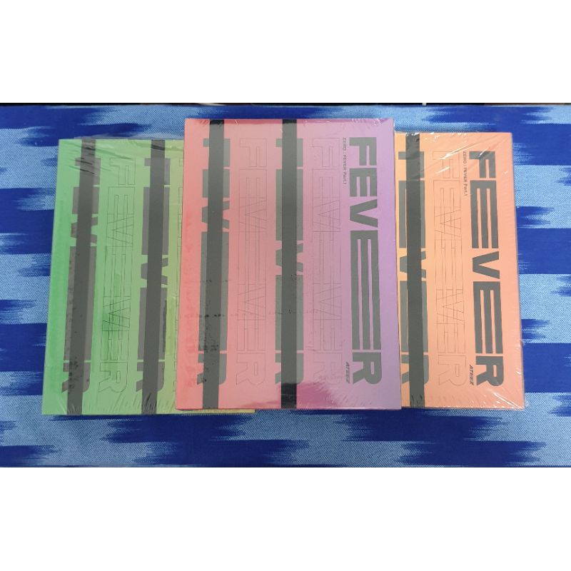 Ateez ALBUM ZERO: ส่วนที่ FEVER 1 [ READ THE DESCRIPTION]