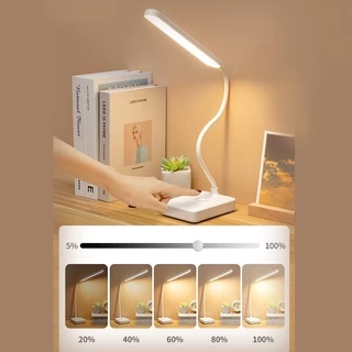 โคมไฟอ่านหนังสือ โคมไฟตั้งโต๊ะ led แสงสวยมาก ปรับแสงได้ 3สี หรี่แสงได้ มีแบบเสียบใช้กับแบบไร้สาย มีแบตในตัว