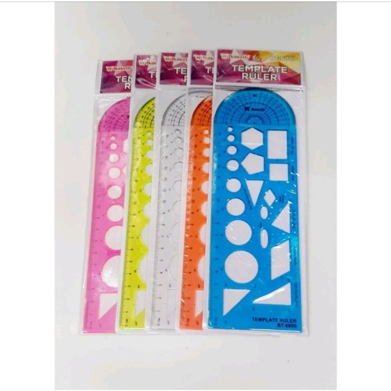 ไม้บรรทัดผีเสื้อ BT-6000