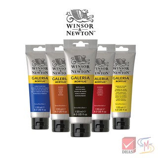 สีอะคริลิค 120 มล. Winsor &amp; Newton (1/3)