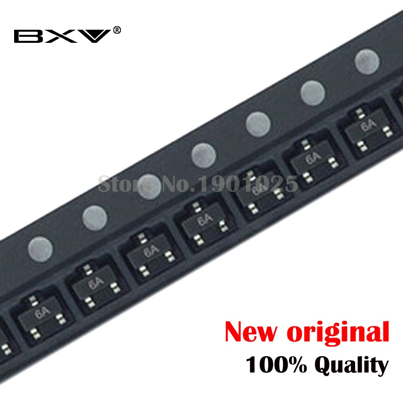 100PCS BC817-16 SOT-23 BC817 SOT SMD 6A ใหม่และ