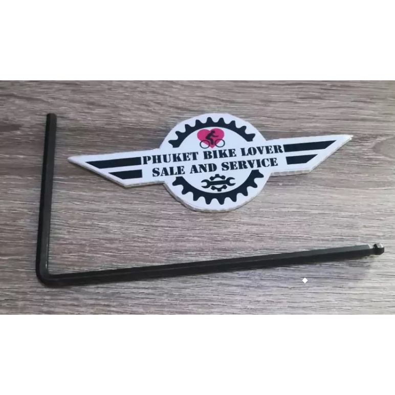 ประแจ 6 เหลี่ยม 5mm สำหรับขันคอกีตาร์ ปรับคอกีตาร์ โดยเฉพาะ ขนาดจะยาวกว่า 6 เหลี่ยมงานช่างทั่วไป 5mm