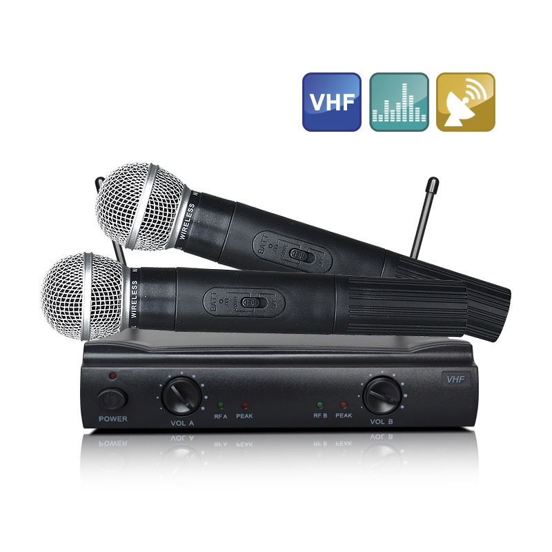 BProfessional Wireless Handheld Microphone Clear Sound Performance ...