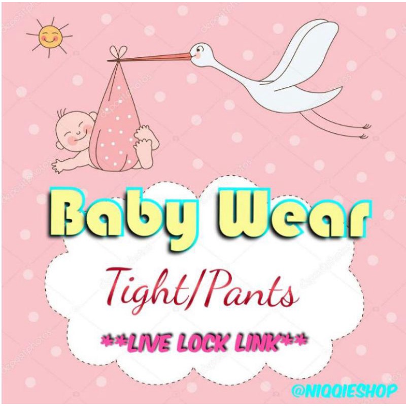 [LIVE LOCK] BABY TIGHT/SOCK (LIVE LOCK) *PAYMENT 24JAM*