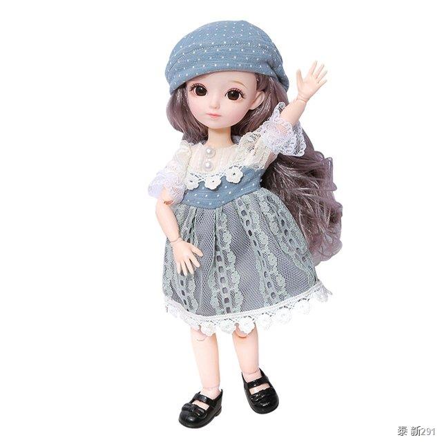 12 Inch 23 Movable Joints BJD Doll 31cm 1//6 Makeup Dress Up Cute Dolls AN