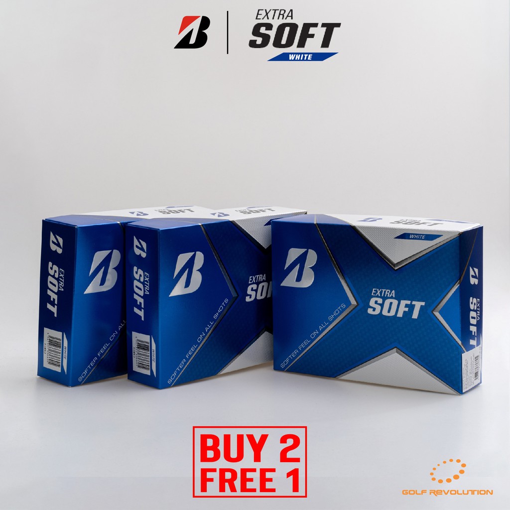 Buy2 Free1 Bridgestone Extra Soft White Golf Ball Price 940 THBdz