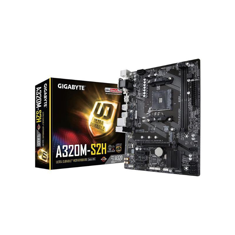 GIGABYTE A320M-S2H V2 มือ 2 สภาพสวย