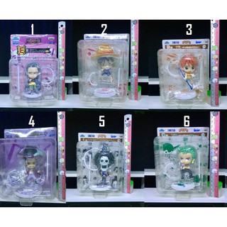 (ของแท้ หายากมาก) นามิ ซันจิ อุซป วันพีช ด๋อย ONE PIECE Ichiban Kuji Kyun Chara