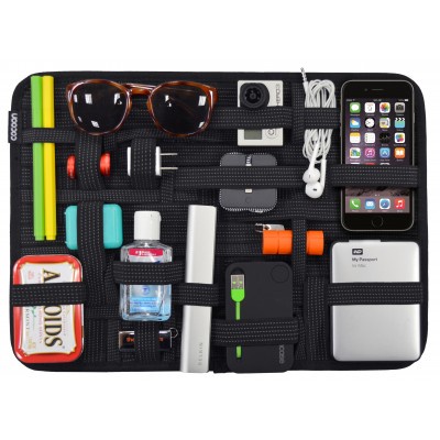 grid it organizer คุณภาพดีมาก สำหรับเก็บ พกพา จัดระเบียบ อุปกรณ์ไอที Gadgetต่างๆ สาย IT ห้ามพลาด