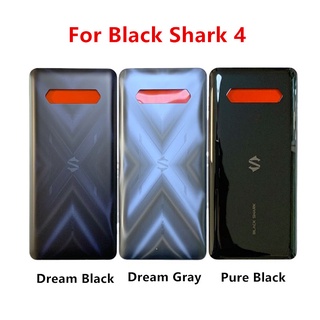 ใหม่ เคสแบตเตอรี่ 6.67 นิ้ว ลายโลโก้ BlackShark4 แบบเปลี่ยน สําหรับ Xiaomi Black Shark 4