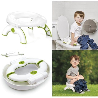 ฝารองนั่งชักโครกเด็ก + ห้องน้ำพกพา 2-IN-1 GO POTTY With Travel Bag รุ่น 2in1GoPotty-1Jun-J1