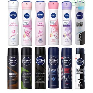 1กระป๋อง​ นีเวีย สเปรย์ 150 มล. ระงับกลิ่นกาย NIVEA SPRAY DEO 150 ml.