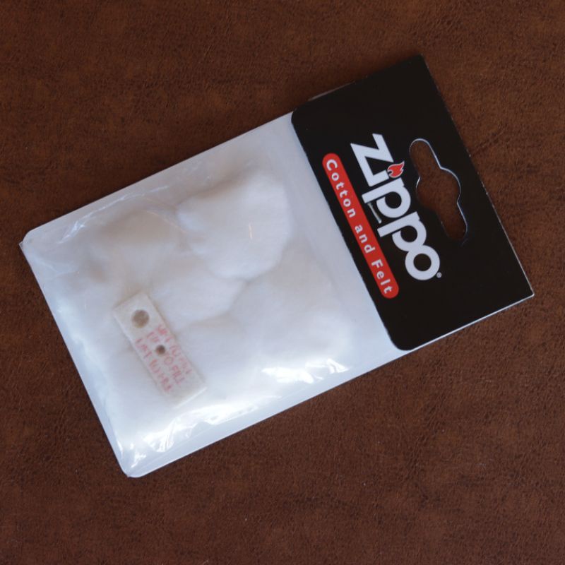 🔥พร้อมส่ง🔥ถูกสุดๆ ไส้ซิปโป้ สำลี zippo สำลีใหม่ซิปโป้ มี2ชุดให้เลือก พร้อมที่ปิดก้นกันระเหย1.ไส้แบบก