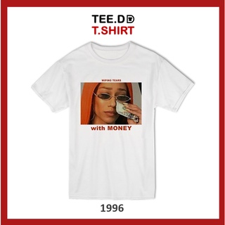 TEE.DD.TSHIRT เสื้อยืด MONEY มีทรง Unisex และ Crop มีหลายสี ใส่ได้ทั้งชาย-หญิง ผ้านุ่มใส่สบาย ไม่ย้วย ไม่ต้องรีด