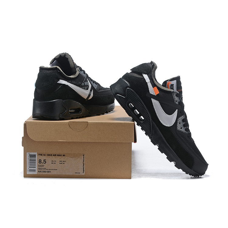 nike off white x air max 90 black