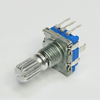 โรตารี่สวิทซ์ Rotary Encoder Switch EC11 แกนยาว 15 mm. 5 ขา